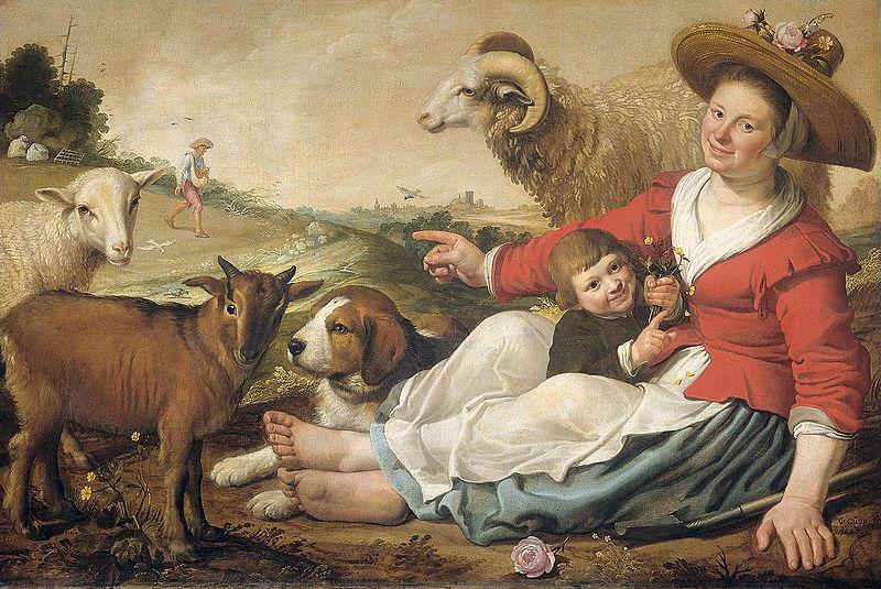 Jacob Gerritsz Cuyp The Shepherdess